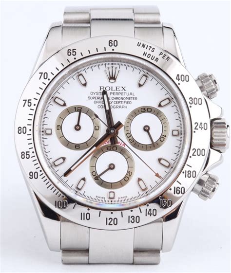 rolex daytona white face ceramic|rolex daytona 116520 serviced by.